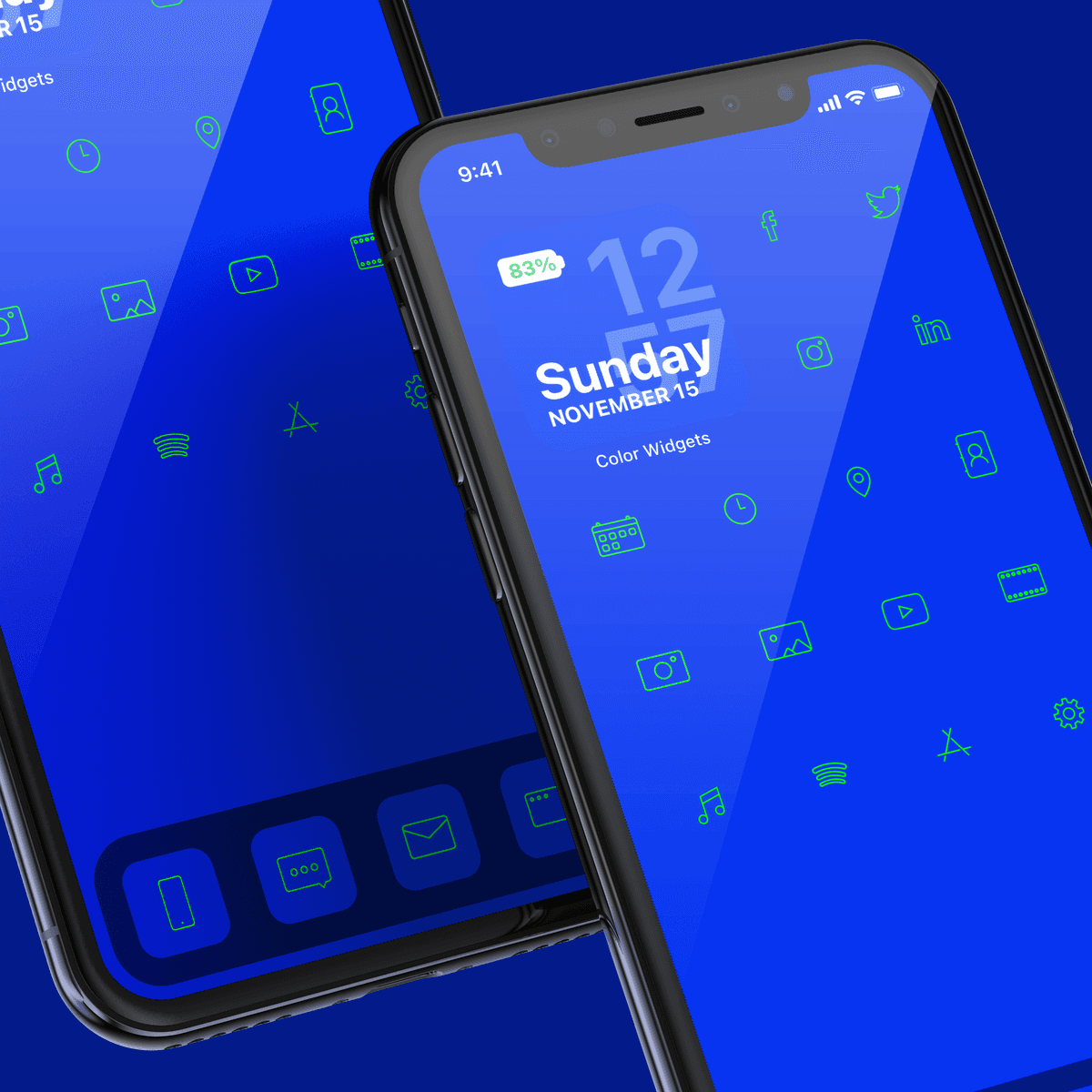 Calm Blue App Icons