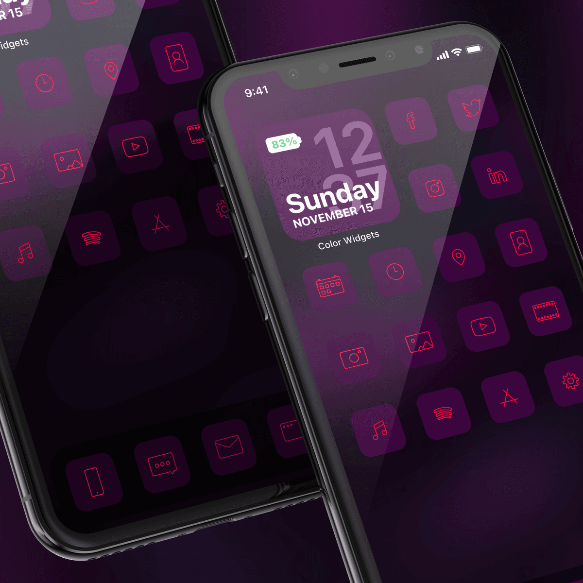 Calm Purple App Icons