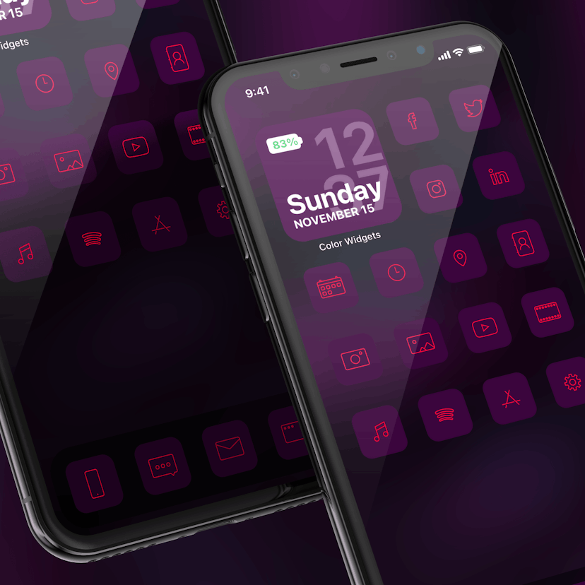 Calm Purple App Icons